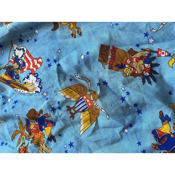 Vintage 70s Sun Babies Made in Hawaii Kids Patriotic Liberty Bell Centennial 6-8 - Picture 4 of 16
